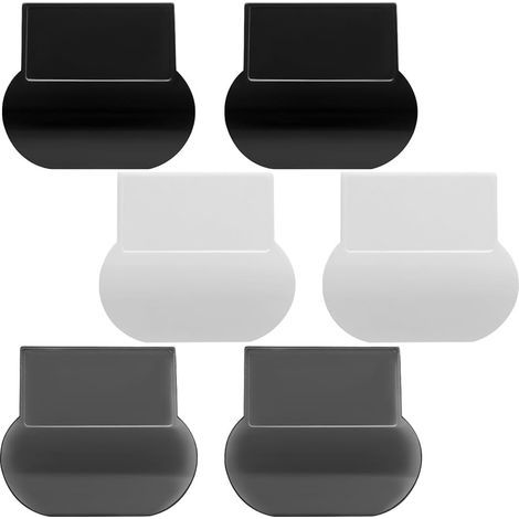 6 pcs Toilette Couvercle Lifter, Auto Adhésif Toilette Siège Lève Personne Poignée Élévateur Outils Éviter Toucher Couverture Salle Bain pour Maison (1/5)