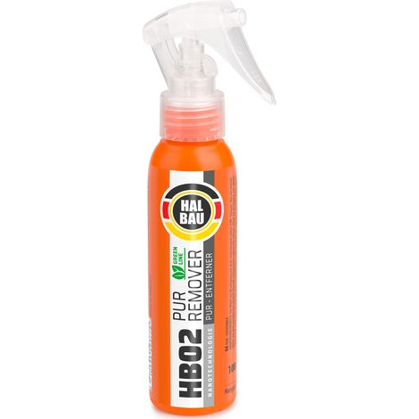 HALBAU Reinigt Ausgehärtete Polyurethanschaum Entferner PU-Schaum 100ml HB02 - 1 St. (1/2)