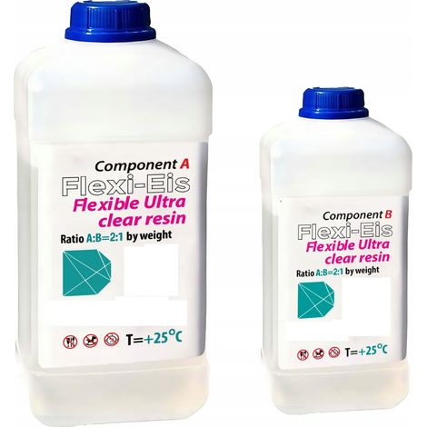 Resina epossidica flessibile per badge e circuiti elettronici Flexi-Eis 1,35 kg