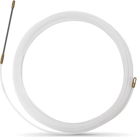 Tirafilo nylon, L.10 mt, Diam.3 mm, bianco CENTRALE BRICO