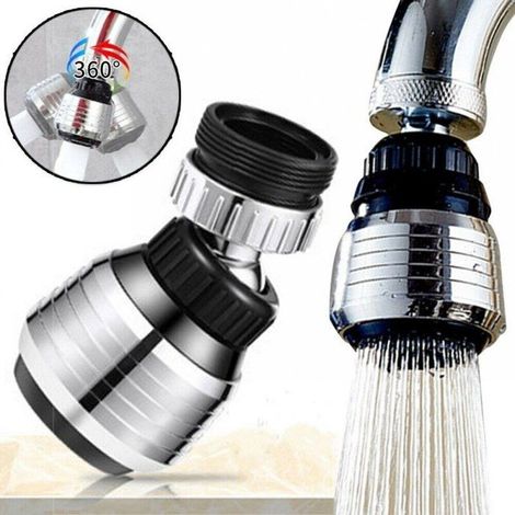 Economiseur eau Extension robinet rotatif 360 (1/4)