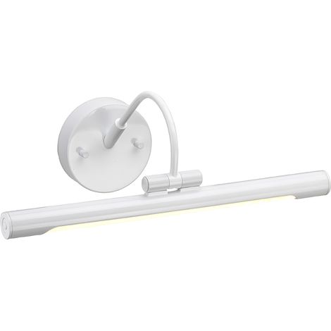 Applique Quadri E Specchi Contemporanea Alton Acciaio Bianco Led 6W 3000K 318Lm (1/4)