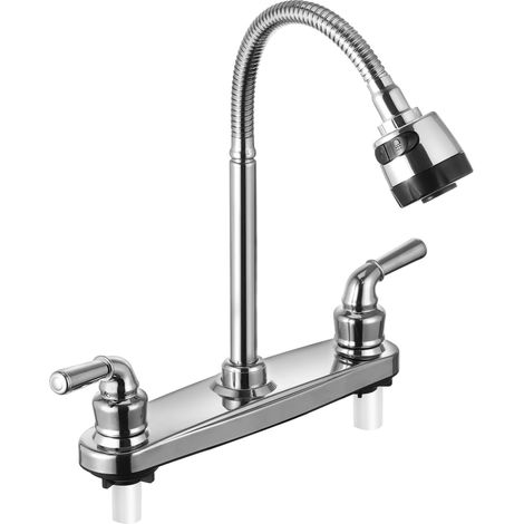 Caño flexible no metálico para grifos de cocina de autocaravanas, apto para furgonetas camper, autocaravanas y remolques de viaje. (1/4)