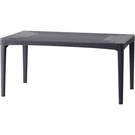 MESA DE POLIPROPILENO 'GIRONA' grafito