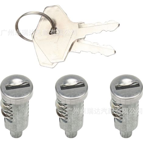 The lock number 7700514510 is suitable for Renault R4, R6, R12, R15 et R17 (1961-1992) (ref. 7701460762). (1/4)