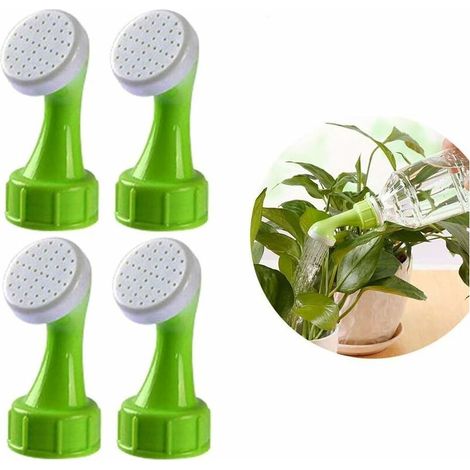 Arroseur Bouchon de Bouteille 4 pcs, Vase d'arrosage Bouilloire Pomme de Douche Outils de Jardin, Arrosoirs pour Bouteilles d'eau Outil d'abreuvement ménager pour Plantes en Pots (1/2)