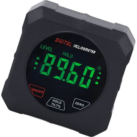 Indicateur d'angle numérique haute précision avec écran tactile LCD, niveau et jauge d'angle électroniques (1/5)