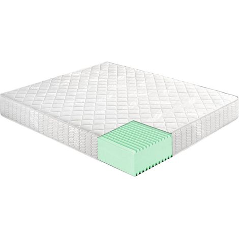 Ilovesleep – Matelas mémoire de forme 120x200 cm – 20 cm d'épaisseur – 8/10 de rigidité – Anti-acariens et antibactérien – 100% Made in Italy