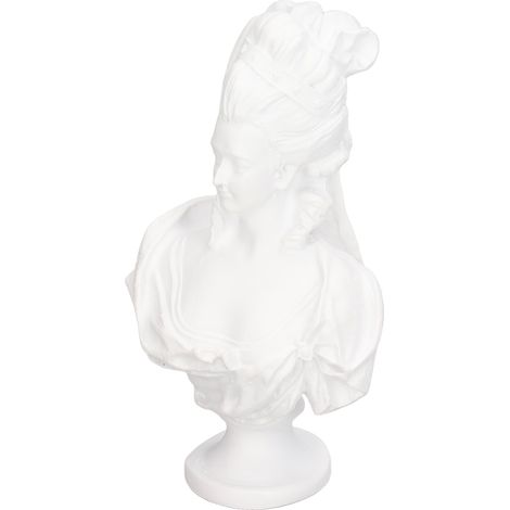 Buste miniature pour maison de poupée à l'échelle 1:12, en résine, d'un réalisme saisissant. Sculpture artistique exquise pour une pièce miniature. (1/5)