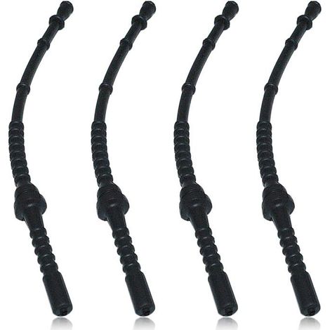 4pcs / lot Kit de tuyau de conduite de carburant de gaz adapté à la coupe pour STIHL FS120 FS200 FS250 FS300 FS350 FS450 FS480 (1/5)