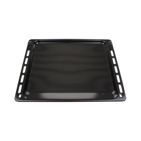 Emaillierter Gebäckplatten schwach. 445 x 375 x 16 mm für Whirlpool -Ofen 481010683241