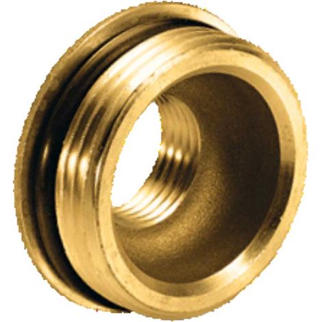 "RIDUZIONE MASCHIO/FEMMINA CON O-RING PER COLLETTORI 3/4"""" x 3/8"
