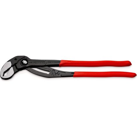 Knipex Cobra Xl Pinza Regolabile per Tubi e Dadi Bonderizzata Grigia, Rivestiti in Resina Sintetica 400 Mm 87 01 400 (1/4)