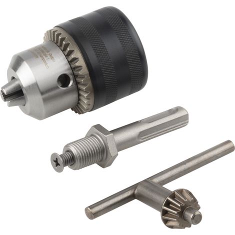 wolfcraft I SDS-Plus-Set „Economy line“ I 2649000 I 3-tlg. I Bohrfutterset I Bohrfutter
