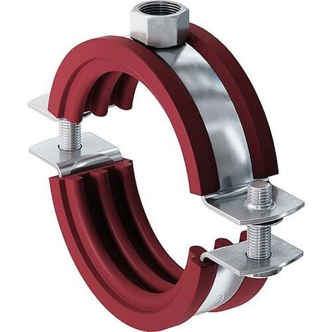 Collier d’attache pour tuyaux DN10 silicone FRSH 15-19 galva isophonique (1/5)