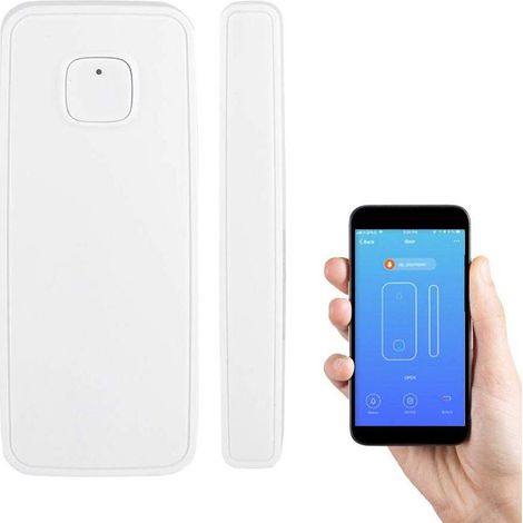Sensore Magnetico Per Porte E Finestre Wifi Allarme Con App Sicurezza Antifurto (1/5)