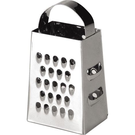 ibili Minireibe 4 Seiten Silber Edelstahl