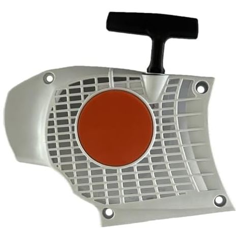 Ersatz-Startscheibe, kompatibel mit Stihl MS201, MS201T und MS201TC Kettensägen. Robuste Kunststoffkonstruktion. Weiß. (1/4)