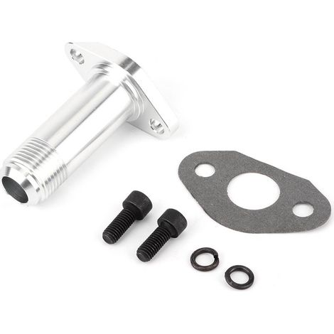 Adaptateur de bride de vidange Turbo étendu 2 pouces 52mm 12AN pour turbocompresseur à grand cadre T3/T4 (1/5)
