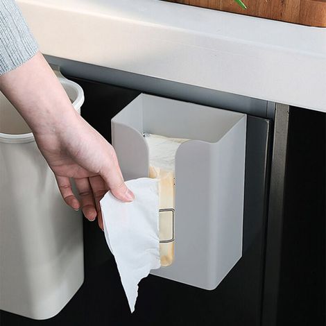 Porte-papier mural sans poinçonnage, serviette en papier, agenda de papier toilette pour usage domestique (1/5)
