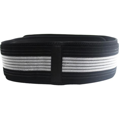 Ceinture sacro-iliaque neuve pour femmes et hommes - Soutien lombaire - Soulagement des douleurs sciatiques, pelviennes et lombaires - Noir - 140 cm (1/5)