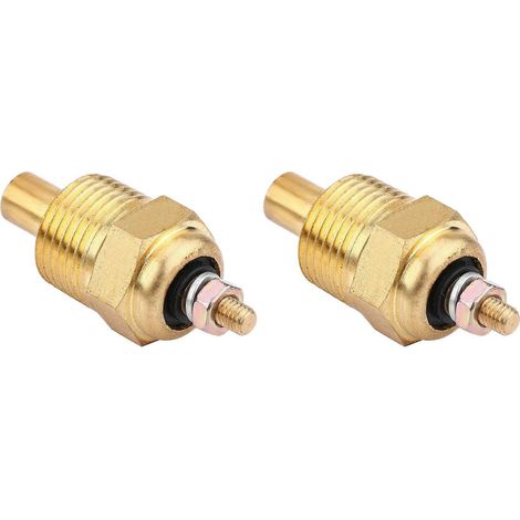 2 vergoldete Ersatz-Wassertemperatursensoren für Mercury Mercruiser 806490T Sierra 18-5897 Mallory 9-42400 (1/5)