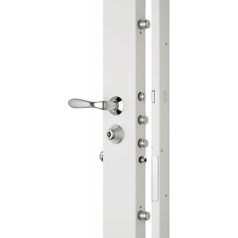 Carénée SERENIS 710 A2P droite blanche GA avec entrebâilleur VAKMOB HERACLES VK0710H0203 (1/5)