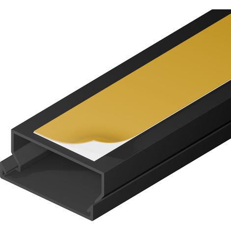Goulotte électrique auto-adhésive 40х16 (2m) anthracite EDO777765 EDO Solutions Technic (1/2)