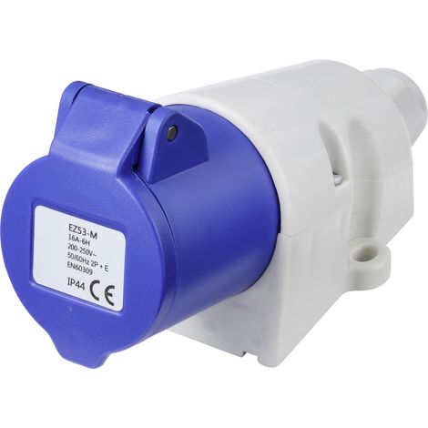 Sygonix  SY-7486046 CEE-CARA Wandsteckdose 16 A 3polig 230 V/AC 1 St. (1/5)