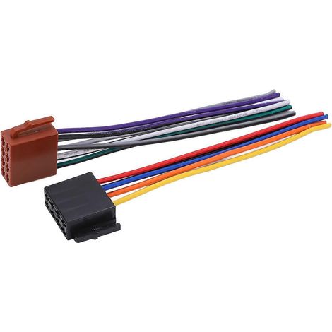 Stück/Set ISO-Kabelbaumadapter aus ABS-Metall, Autoradio-Adapterstecker, Ersatz für C230 2000