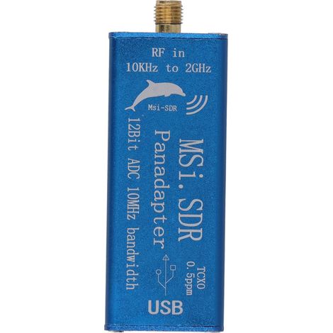 Récepteur SDR 12 bits ADC 10 MHz, TCXO 0.5ppm, bande HF VHF UHF, FM AM, 10 kHz à 2 GHz (1/5)