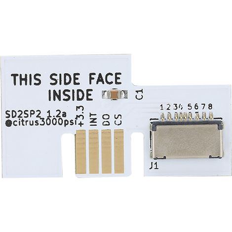 Hochwertiges professionelles Motherboard für Micro-Speicherkartenleser, weiß (1/5)