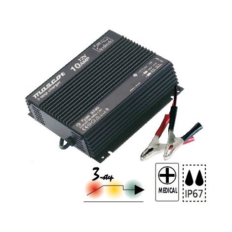 Cable cargador mascota 12V 10A 9740
