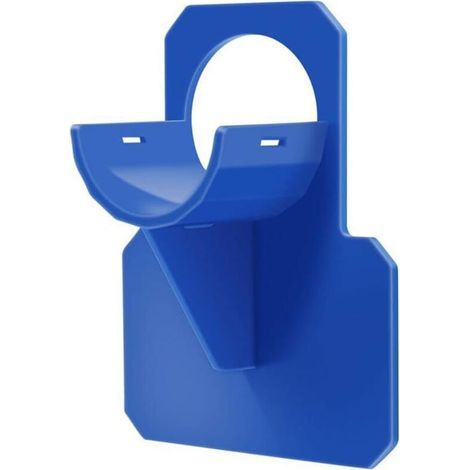 Lot de 2 supports de tuyau de piscine Ulisem 30-38 mm, anti-chute, pour piscines hors sol (2 pièces, bleu) (1/4)