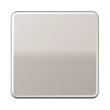 Jung Tecla 1 vía, aluminio anodizado, serie CD, platino CD 590 PT