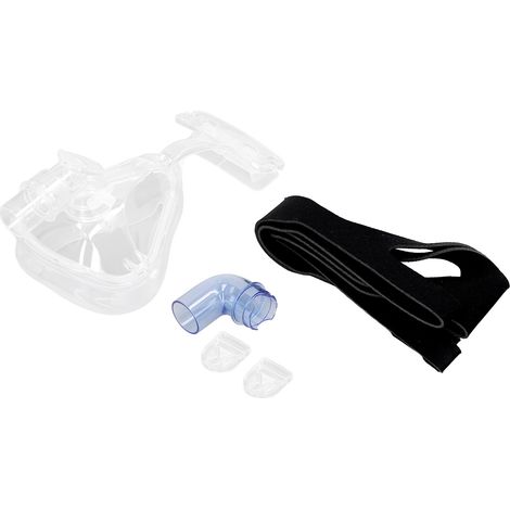 Masque Respiratoire en Silicone Lavable, Protection Faciale Confortable avec Bande Élastique, Ajustement Universel (1/5)