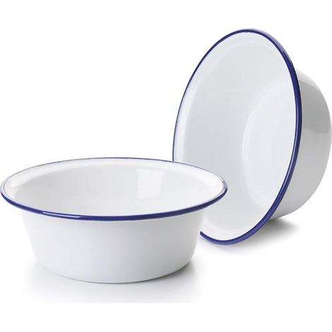 Ibili Kegelformiger Schüssel 16 cm Emaille Küche