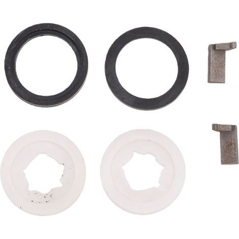 Kit de rainures de clavette de rondelle d'embrayage à anneau de Friction 65-4760 65-4710 de remplacement pour tondeuses à gazon Super Recycler RWD (1/5)