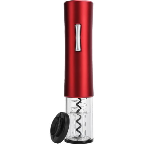 Automatischer elektrischer Flaschenöffner mit Folienschneider, tragbares Küchenaccessoire für Wein (1/5)