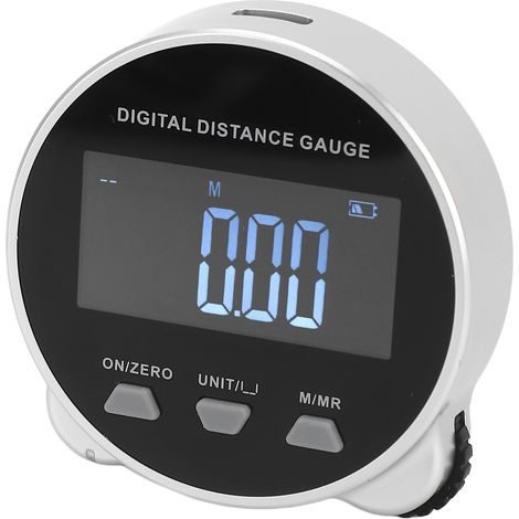 Digitales Distanzmessgerät mit wiederaufladbarem LCD-Bildschirm, elektronisches Langstrecken-Messgerät für Rollen (1/5)