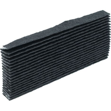 vhbw Air Filter compatible with AEG RMB96726VX, RMB954F9VX, RMB954F9VX CEU, RMB96716CX, RMB96719CX, RMB954E9VXCUK Fridge - Activated Carbon
