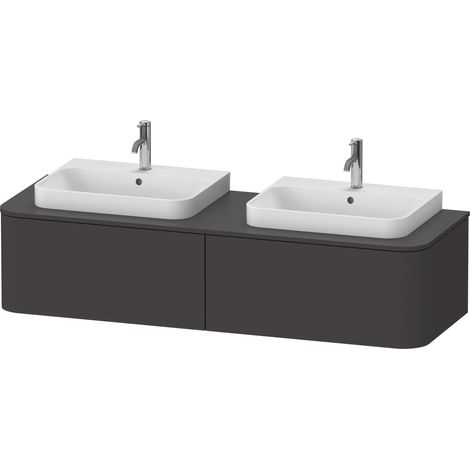 Duravit Happy D.2 Plus Konsolenwaschtischunterbau wandhängend,