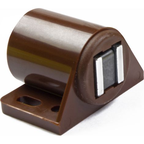 Chiusure magnetiche marroni da applicare forza 6 kg. 2 pz.
