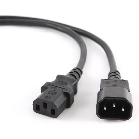 Netzkabel IEC320-C13 auf IEC320-C14 5 Meter