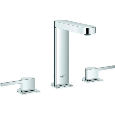 GROHE Plus 3-Loch-Waschtischbatterie, Ausladung 128mm, (1/5)
