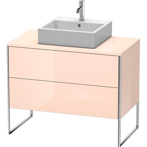 XSQUARE mobile lavabo 778x1000x548mm lucido perla albicocca