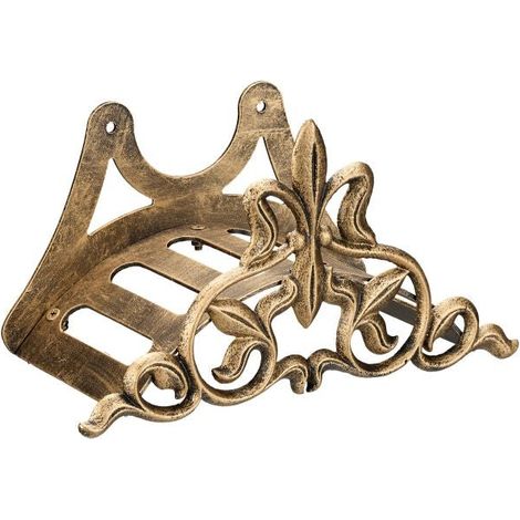 Soporte para manguera de hierro fundido antiguo.