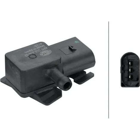 Capteur, pression des gaz échappement Hella 6PP 009 409-021 BMW 13 62 7 789 219