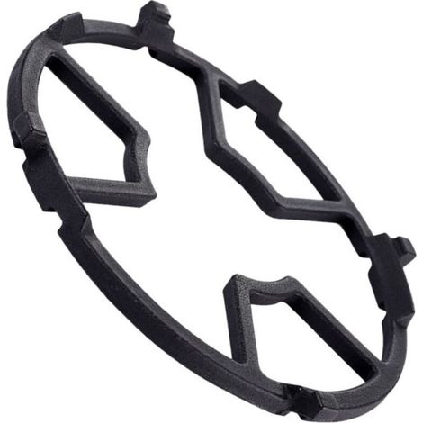 1 Grille de brûleur, Fonte, Diamètre 175 mm, Antidérapant, Cuisinière à gaz 120 cm ou 150 cm (1/5)