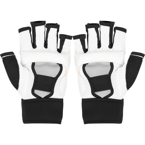 Lot de 2 gants de taekwondo pour adultes et enfants, protection des mains, gants de lutte et de boxe, accessoire taille M